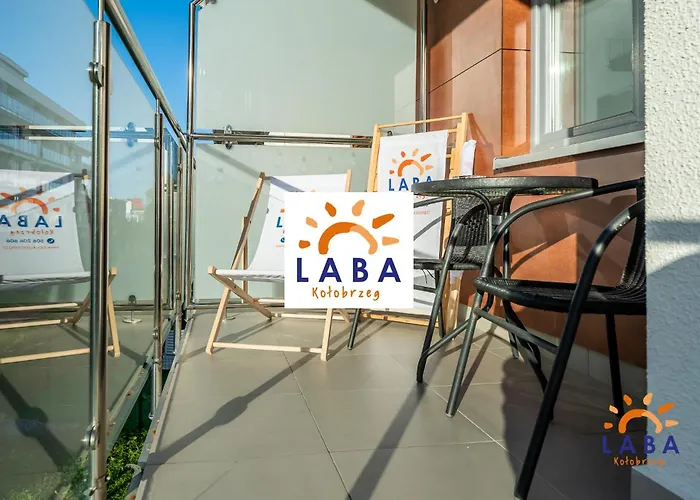 LABA Kołobrzeg Apartamenty BURSZTYNOWE z miejscami postojowymi