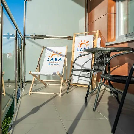LABA Kołobrzeg Apartamenty BURSZTYNOWE z miejscami postojowymi Zewnętrze zdjęcie